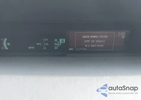 2013 Toyota Prius Four z USA, uszkodzony, nr VIN JTDKN3DUXD1629094